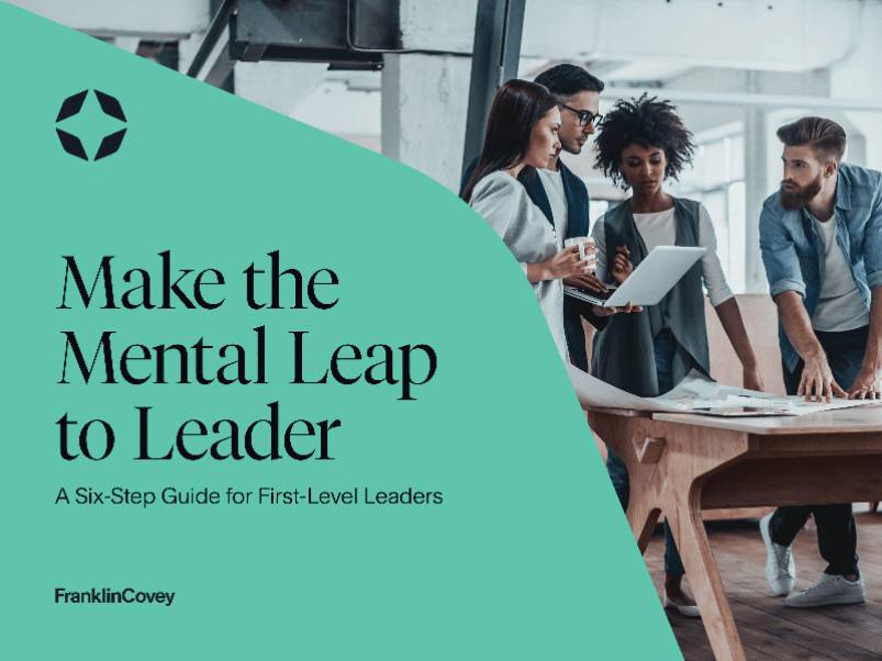 Make the Mental Leap to Leader