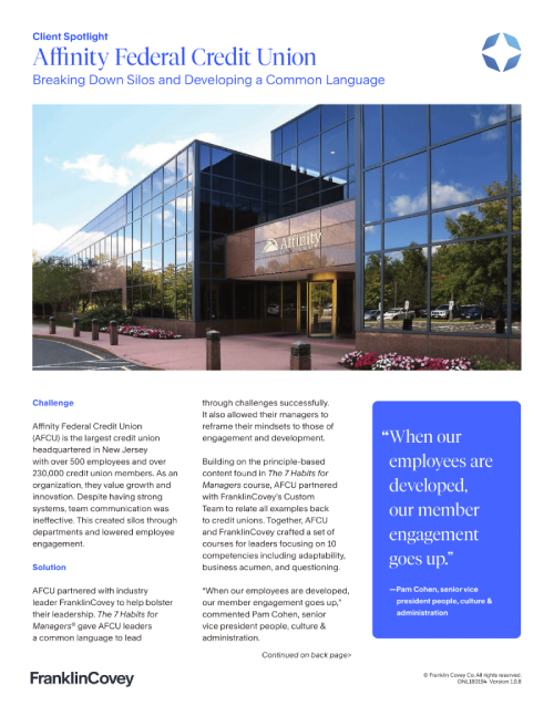 Affinity Federal Credit Union