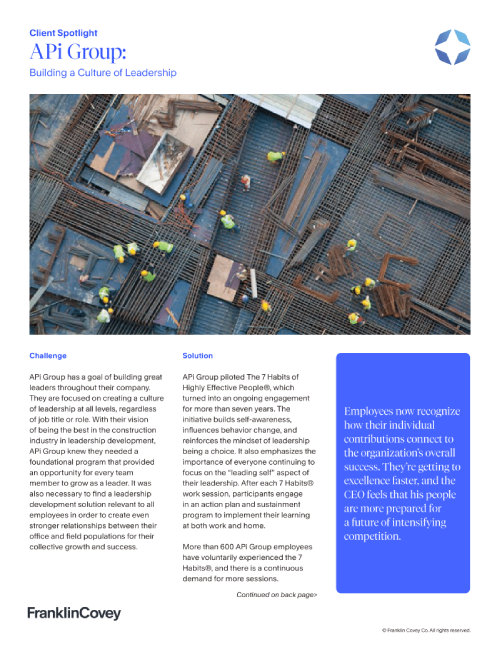 APi Group Case Study