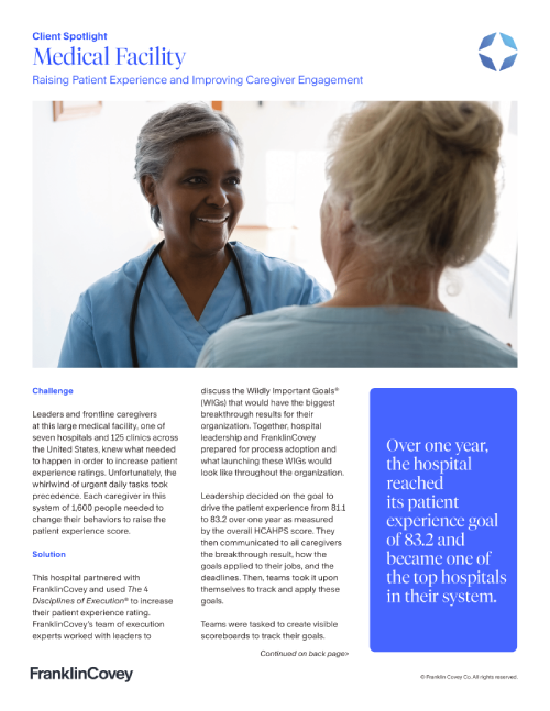 Medical Facility Case Study