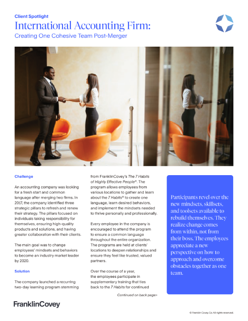 International Accounting Firm Case Study